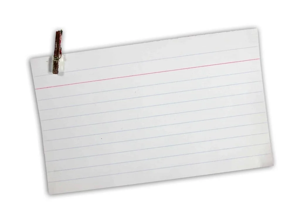 Notecard
