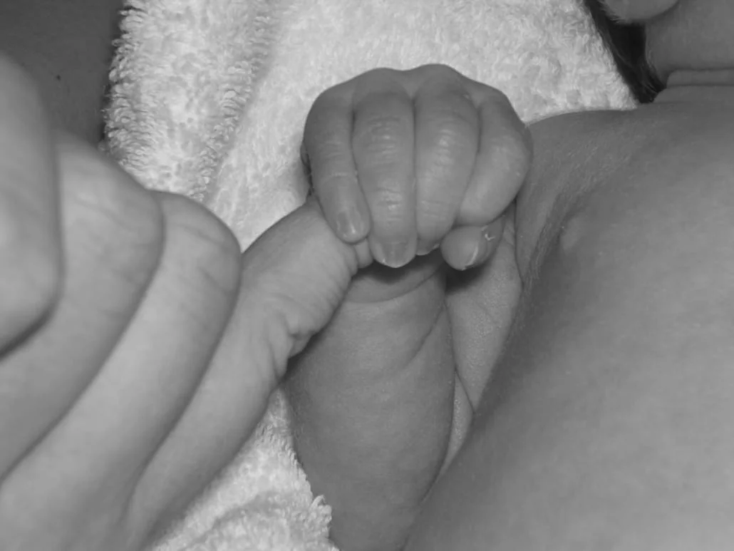 baby hand